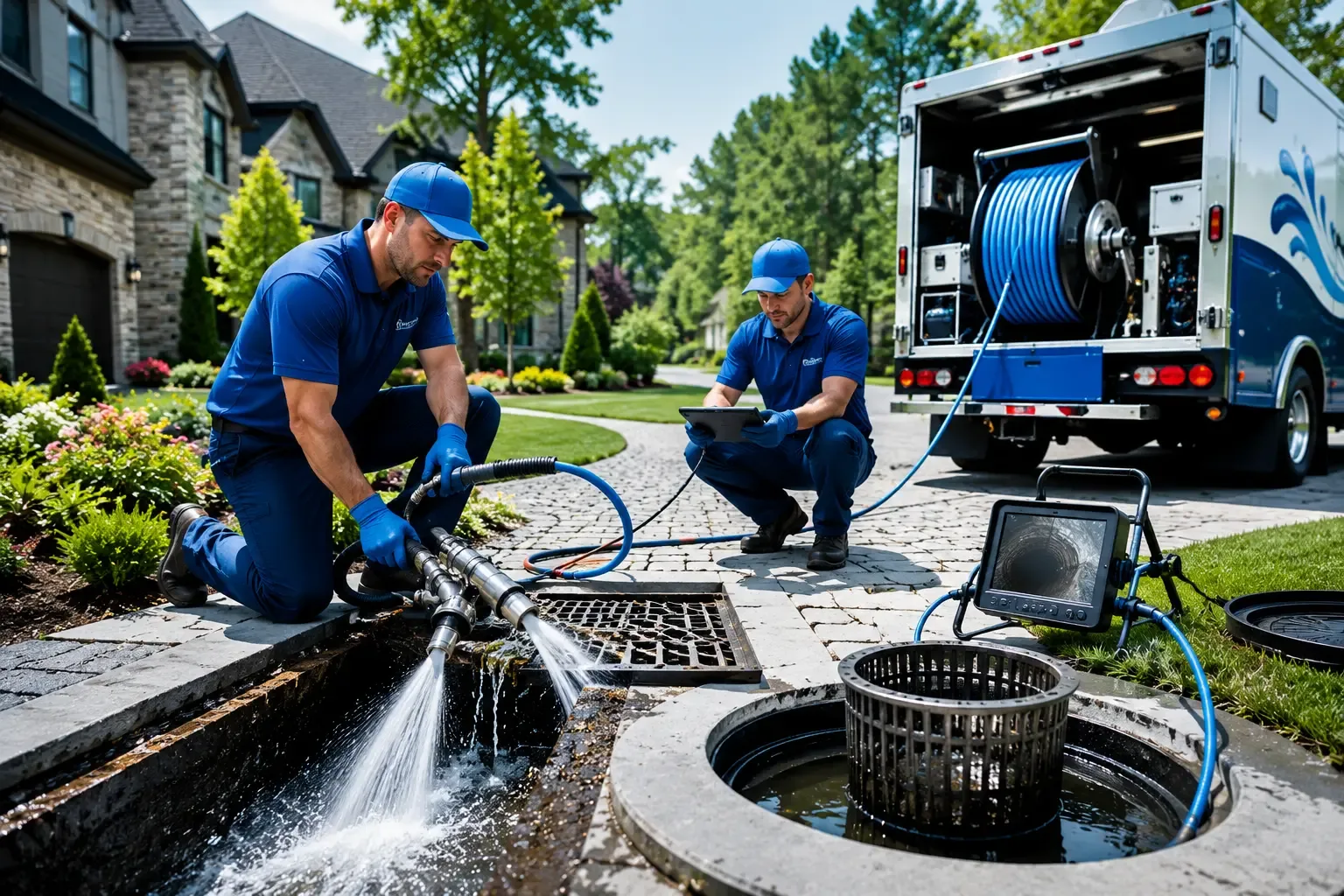 Local outdoor drain cleaning professionals in Hartsville, IN