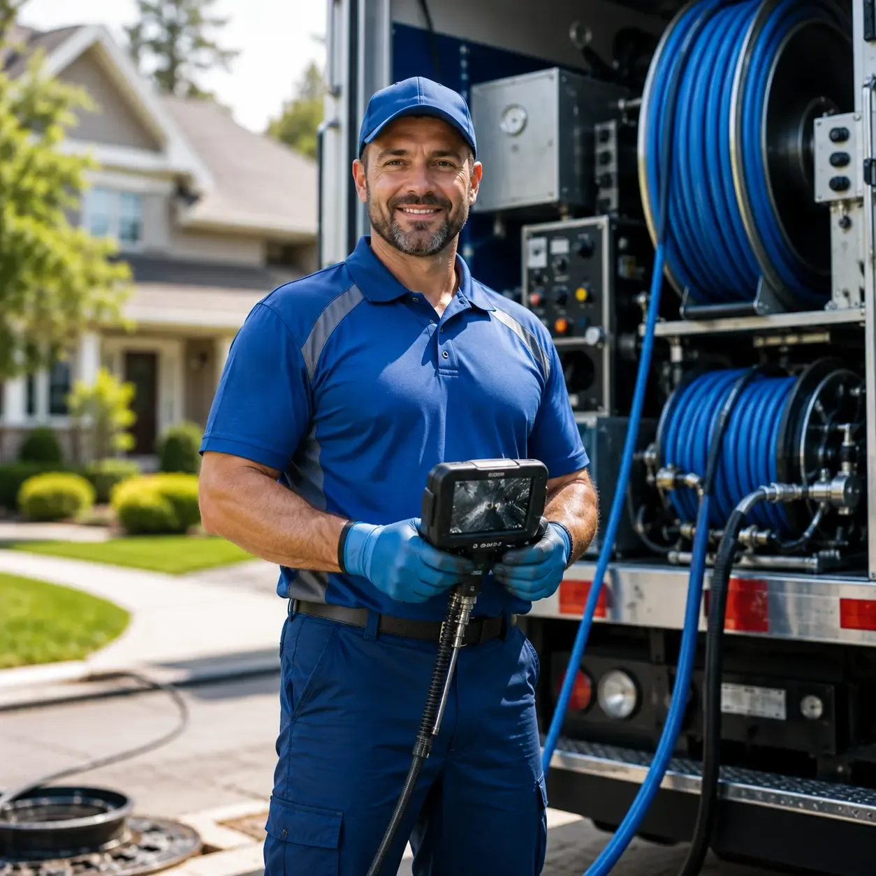 Local outdoor drain cleaning specialists in Hartsville, IN
